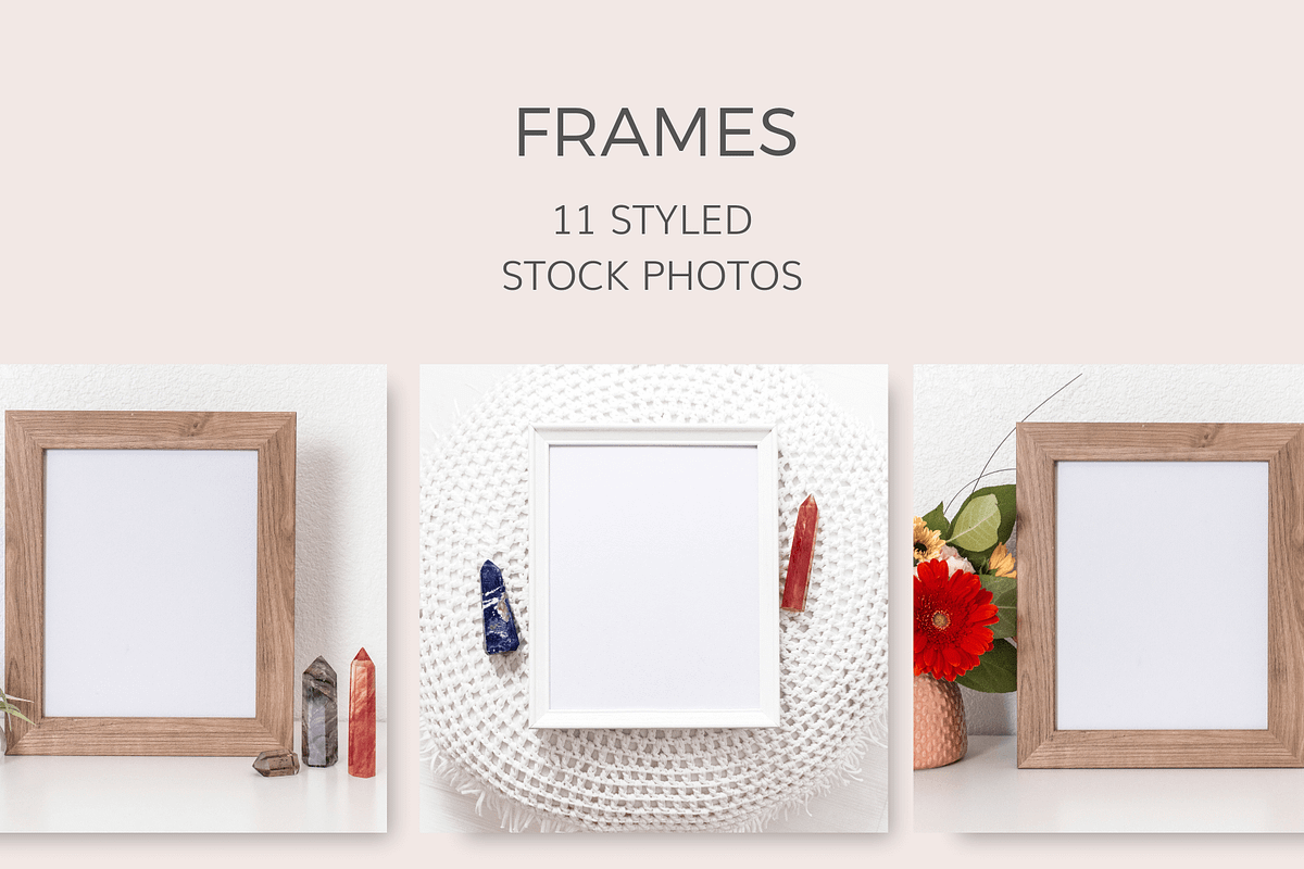 Frames (11 Styled Images) in Print Mockups - product preview 8