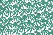 Cannabis Drape Pattern