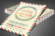 Letter to the Church Flyer Template