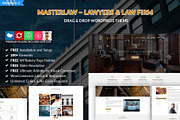 Masterlaw – Lawyers & Law Firm Theme