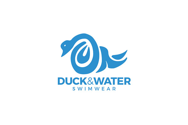 Duck and Water Swimwear Logo