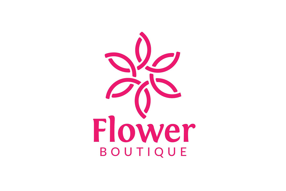 Flower Boutique Logo in Logo Templates - product preview 8