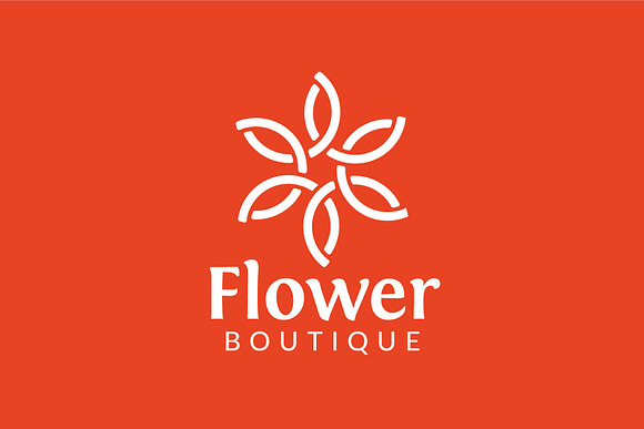 Flower Boutique Logo in Logo Templates - product preview 4