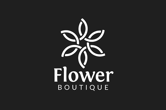 Flower Boutique Logo in Logo Templates - product preview 5
