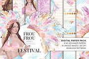 Festival Digital Paper Pack