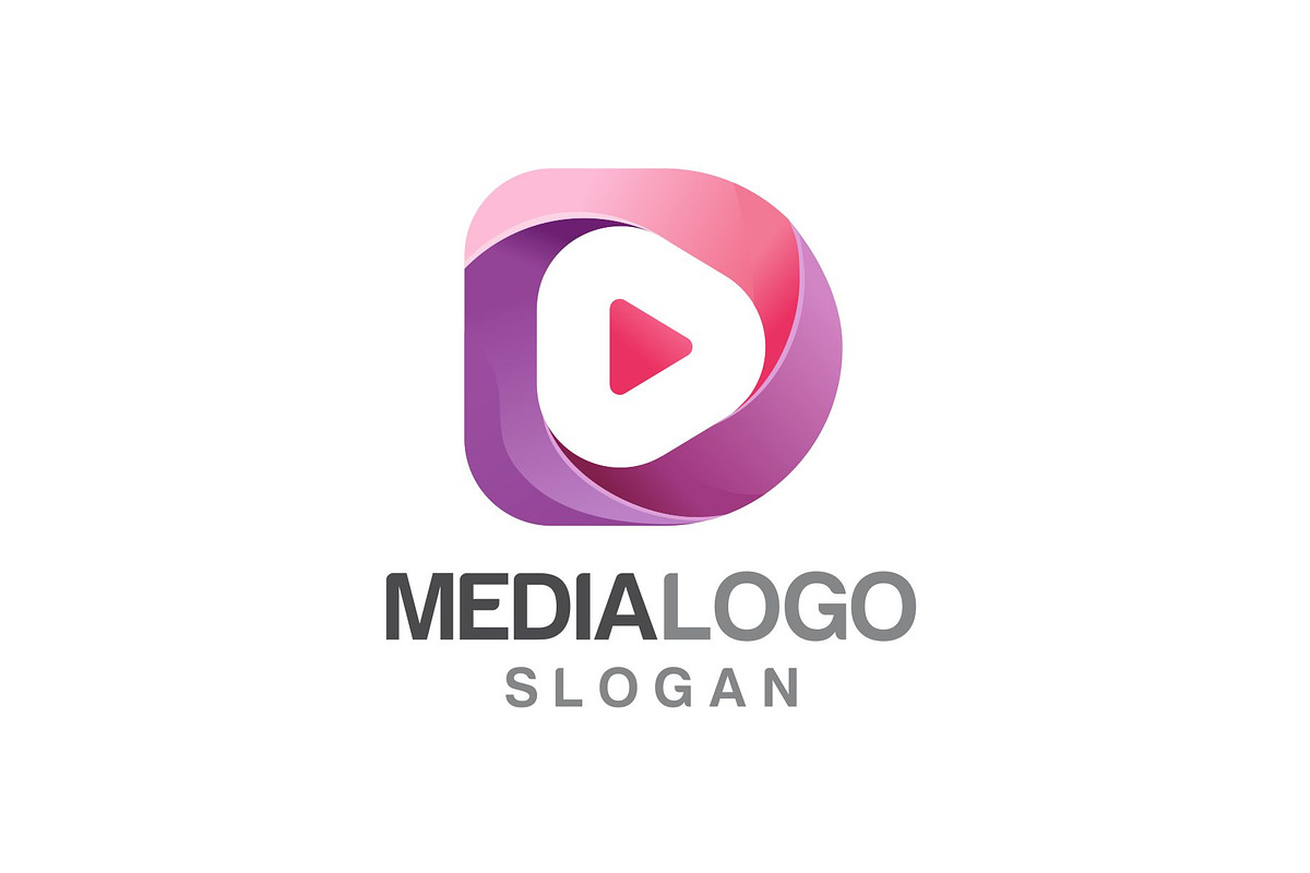 Modern Media Logo in Logo Templates - product preview 8