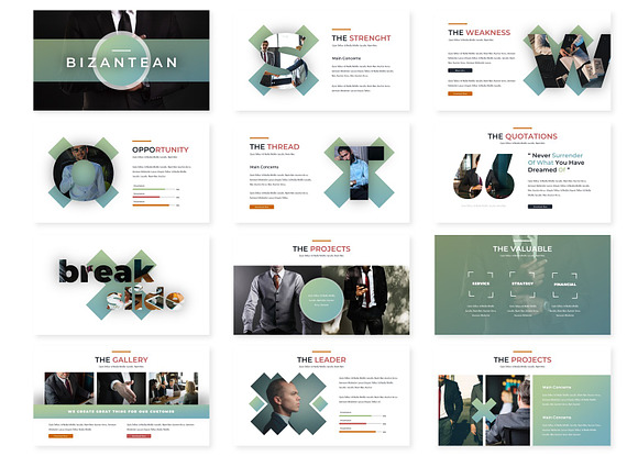 Bizantean  - Keynote Template in Keynote Templates - product preview 1