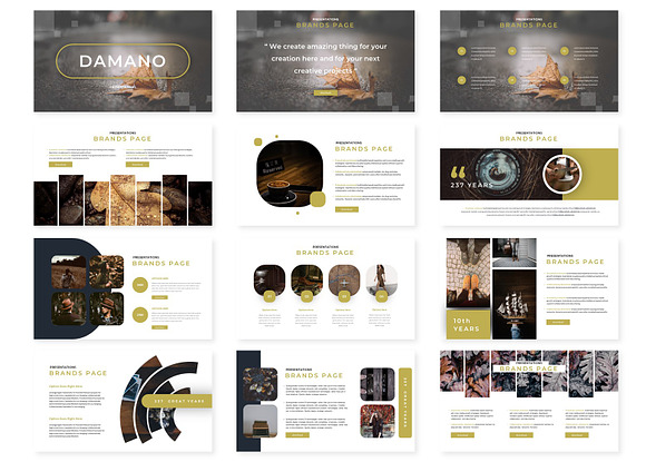 Damano - Keynote Template in Keynote Templates - product preview 1