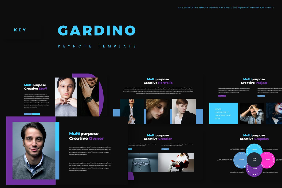 Gardino - Keynote Template in Keynote Templates - product preview 8