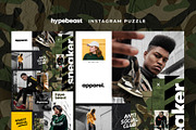 Hypebeast - Instagram puzzle