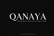 Qanaya Serif Font Family Pack