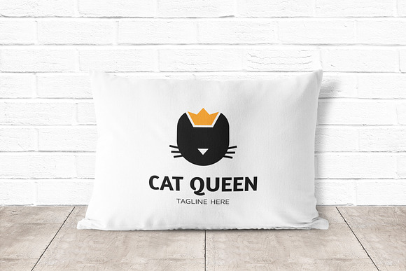 Cat Queen Logo in Logo Templates - product preview 1