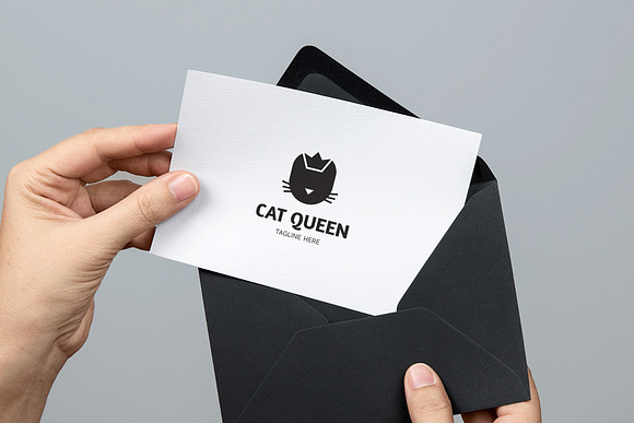 Cat Queen Logo in Logo Templates - product preview 3