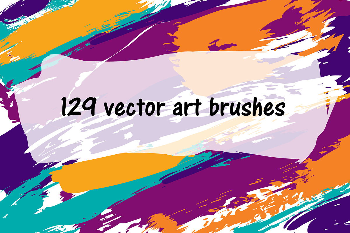 129 vector art brushes in Add-Ons - product preview 8