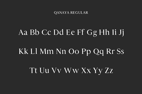 Qanaya Serif Font Family Pack in Serif Fonts - product preview 1