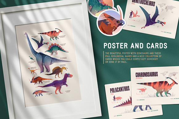 Prehistoric Vector. Dinosaurs & More in Illustrations - product preview 2