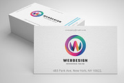 Web Design Letter W Logo