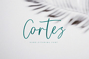 Cortez | Handwritten Font