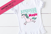 Kindergarten Magic Unicorn