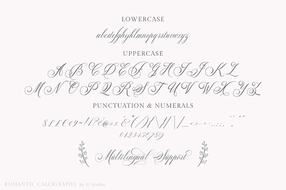Glaston Romantic Calligraphy in Script Fonts - product preview 11