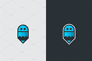 Ghost Writer Logo Template