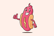 Hot Dog Mascot