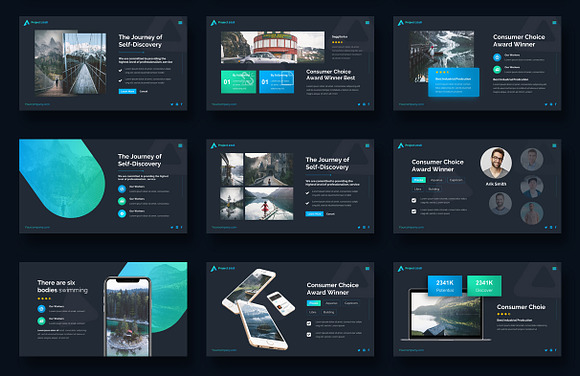Benzo Creative Google Slide Template in Google Slides Templates - product preview 2
