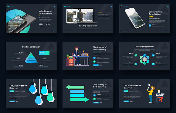 Benzo Creative Google Slide Template in Google Slides Templates - product preview 6