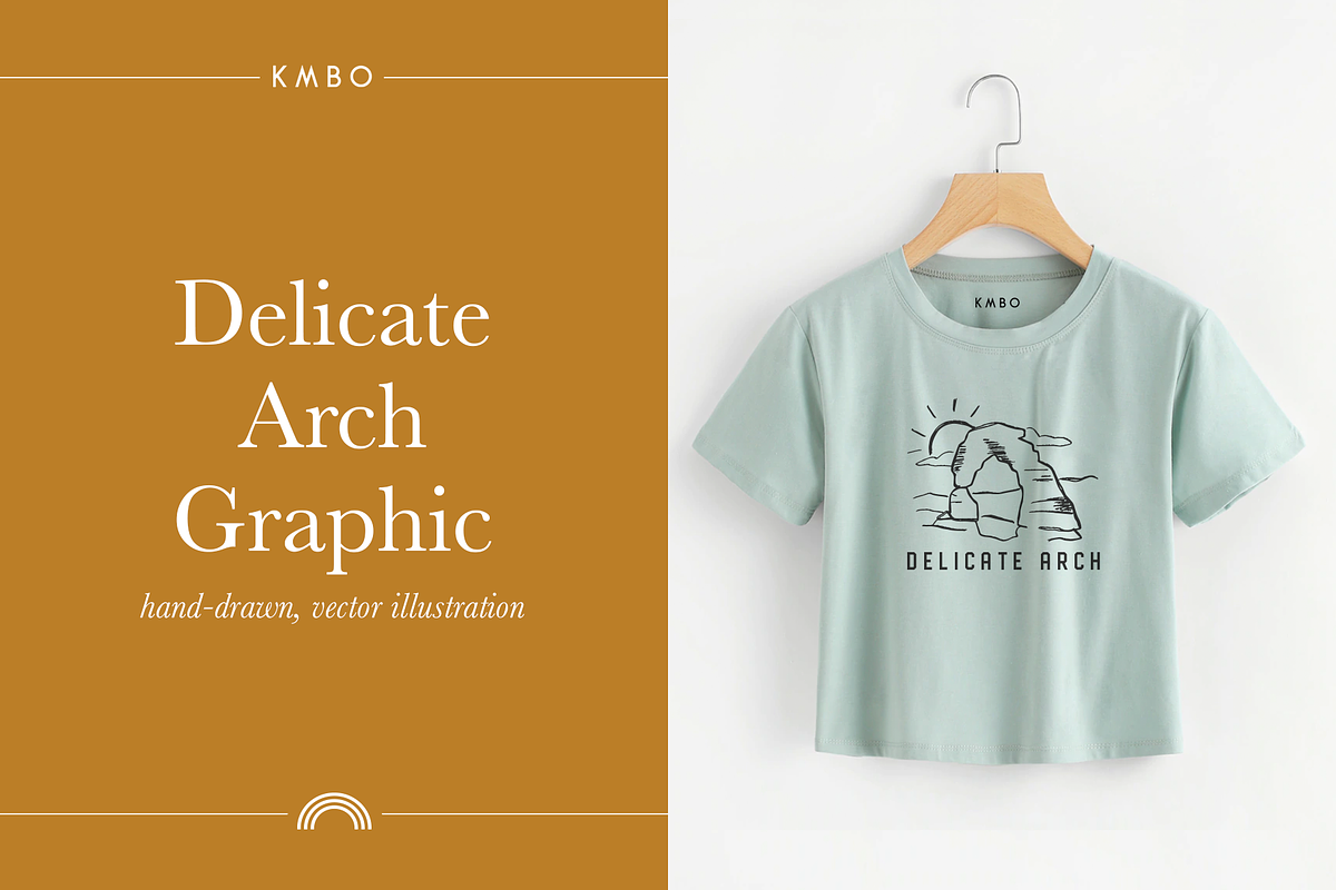 KMBO Delicate Arch Graphic in Illustrations - product preview 8