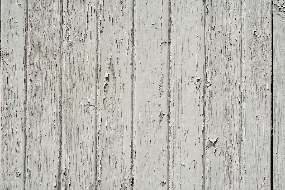 Chipped white paint on wood texture in Textures - product preview 8