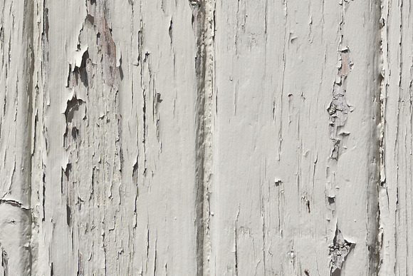 Chipped white paint on wood texture in Textures - product preview 1
