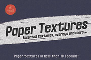 Essential Paper Texture Pack