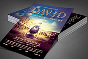 David Church Flyer Template