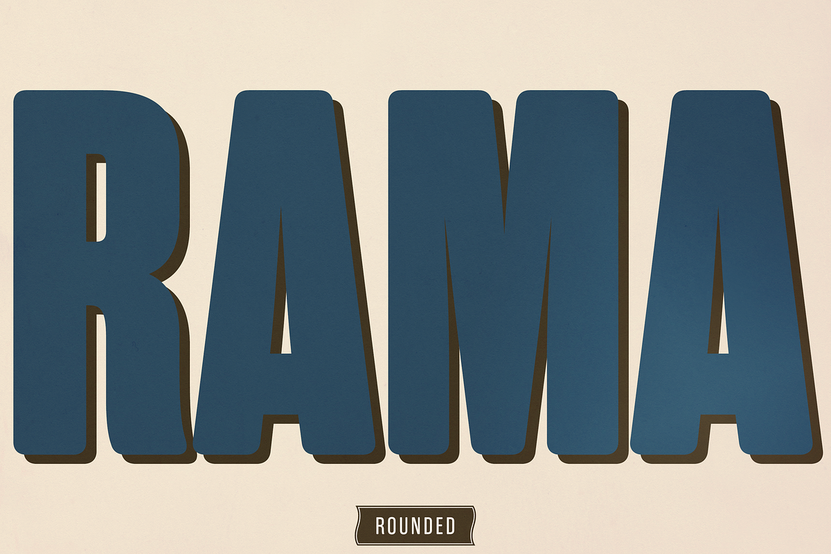 Rama Gothic Rounded in Sans-Serif Fonts - product preview 8