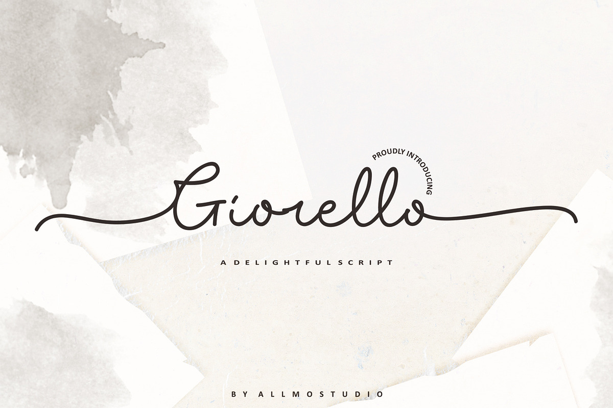 Giorello Font in Script Fonts - product preview 8