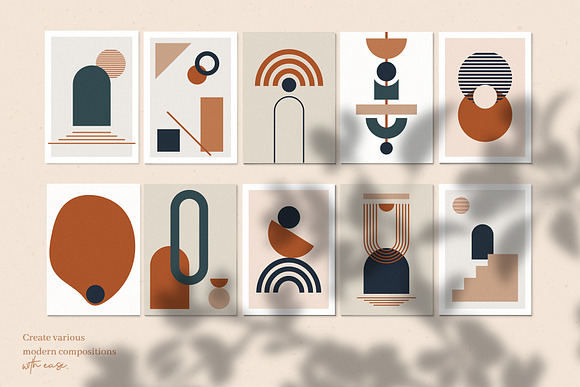 Geometria: Abstract Shapes in Illustrations - product preview 4