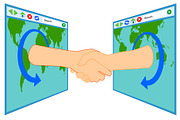 Internet Handshake Over Web