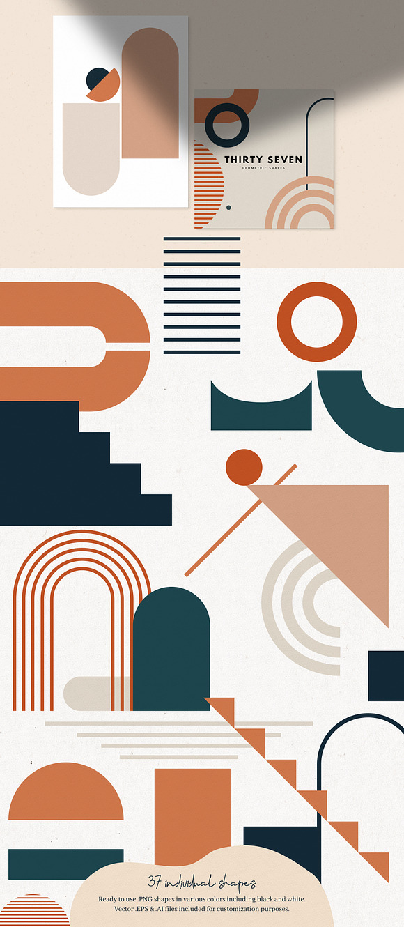 Geometria: Abstract Shapes in Illustrations - product preview 5