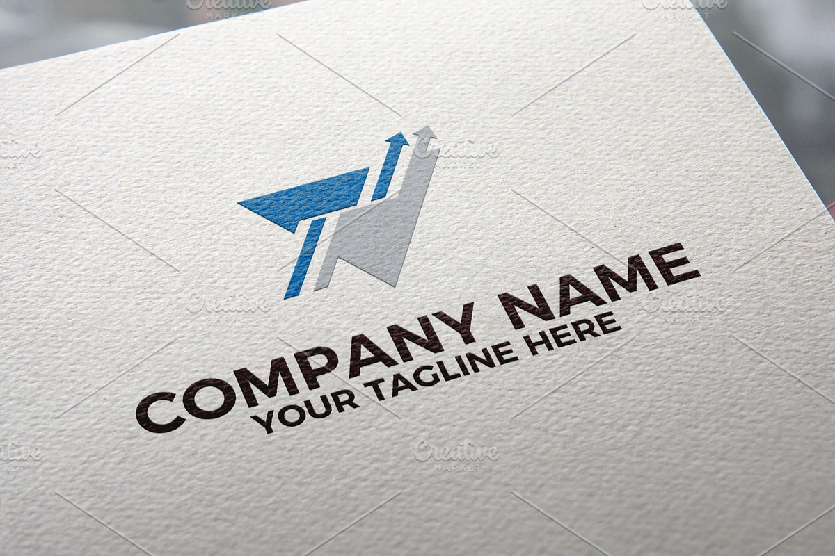 Letter V Logo | Arrow | Business in Logo Templates - product preview 8