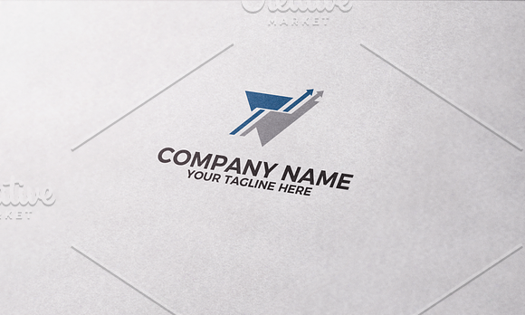 Letter V Logo | Arrow | Business in Logo Templates - product preview 1