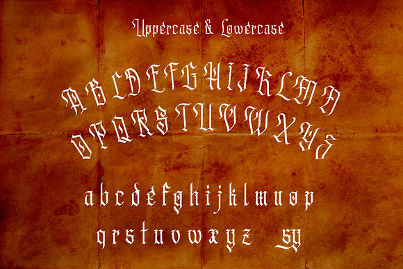 Posyden in Blackletter Fonts - product preview 3