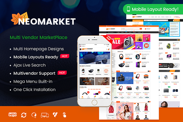 NeoMarket - Multi Vendor WooCommerce