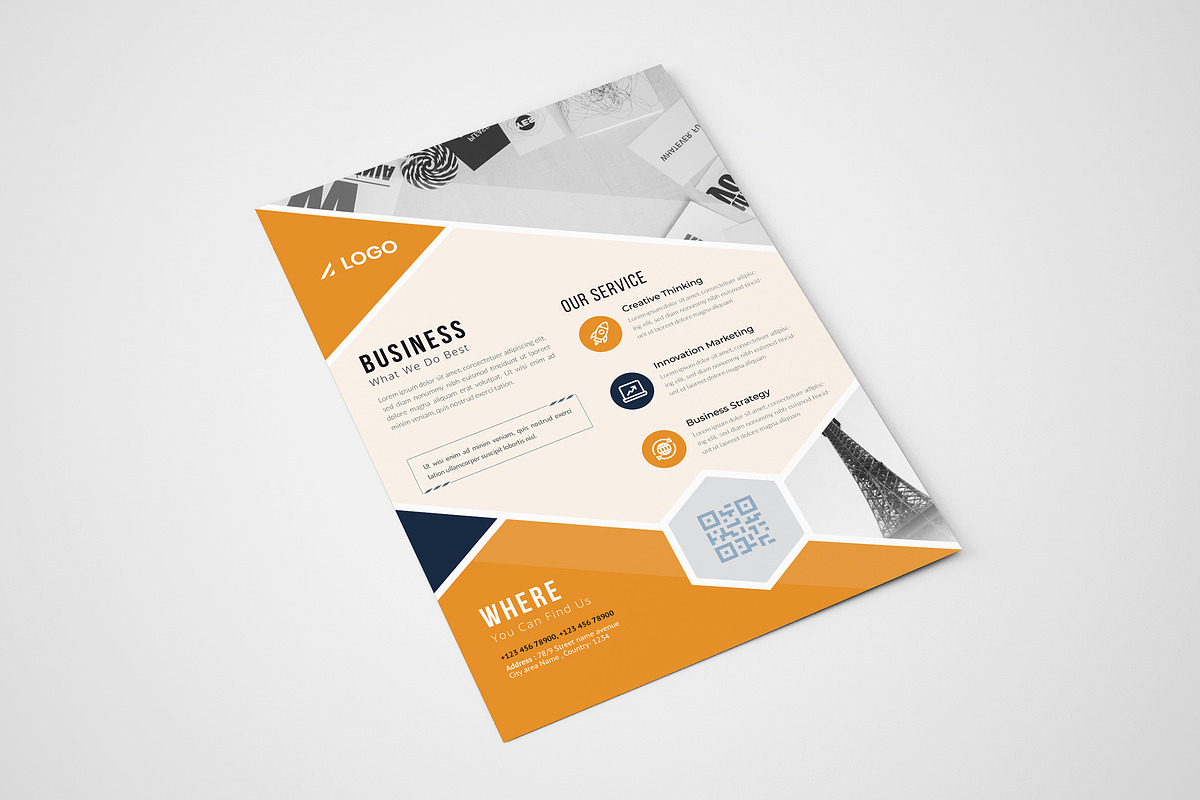 Creative Business Flyer Template in Flyer Templates - product preview 8