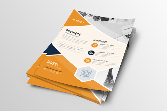 Creative Business Flyer Template in Flyer Templates - product preview 2