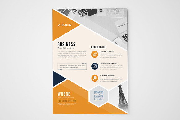 Creative Business Flyer Template in Flyer Templates - product preview 3