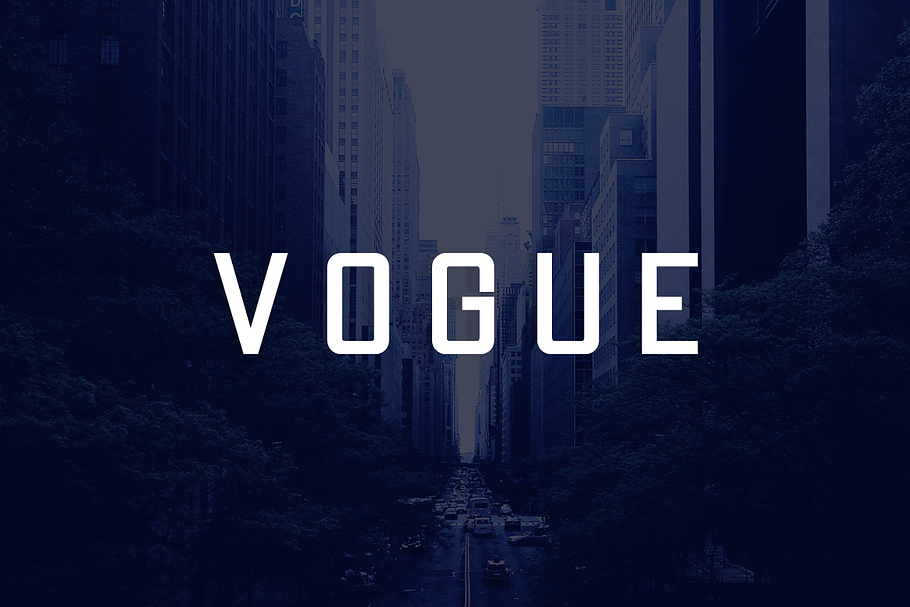 VOGUE - Display / Headline Typeface in Display Fonts - product preview 8