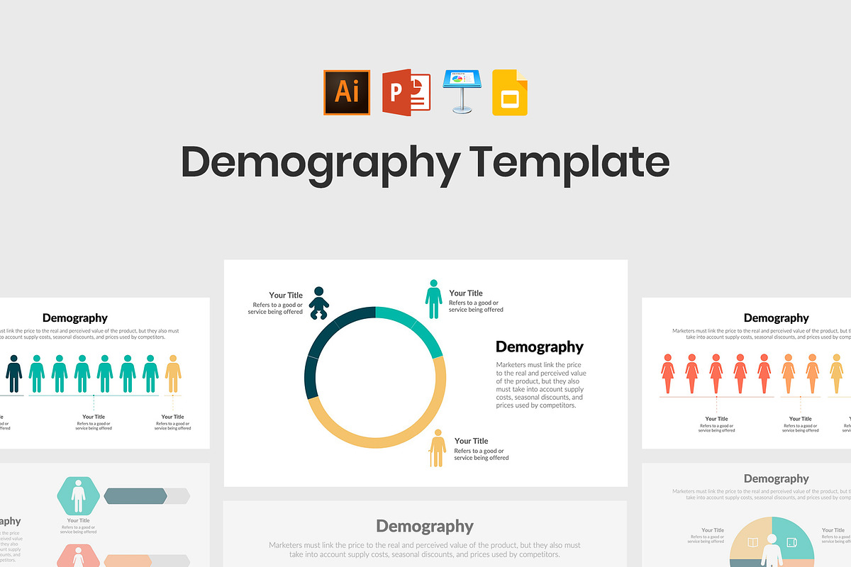 Demography Diagrams in PowerPoint Templates - product preview 8