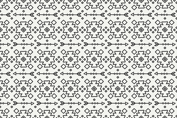 10 Ethnic Seamless Patterns in Patterns - product preview 1