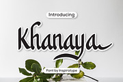 Khanaya - Serif Script Font