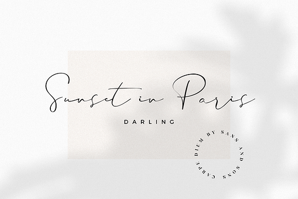 Carphe | Modern Luxury Duo in Serif Fonts - product preview 8